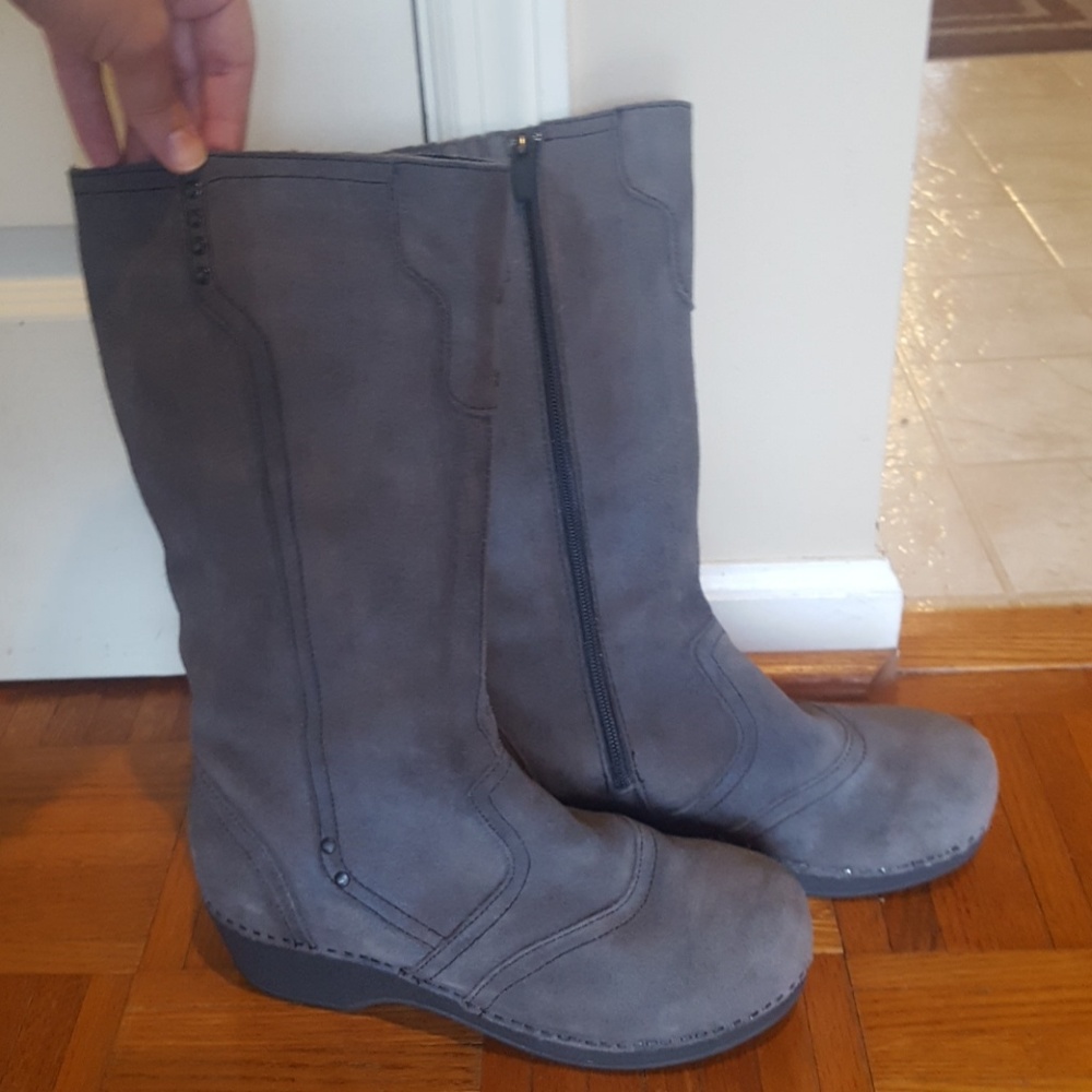 Grey Dansko boots